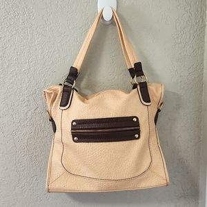 J FRANCIS GENUINE LEATHER BEAUTIFUL LARGE HANDBAG 👜